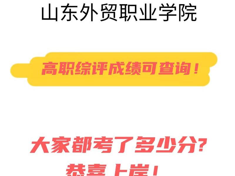 山东外贸成绩单;山东外贸单招成绩查询 山东外贸成绩单;山东外贸单招成绩查询