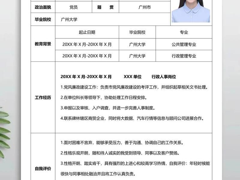 免费个人简历word(免费个人简历word可编辑) 免费个人简历word(免费个人简历word可编辑)