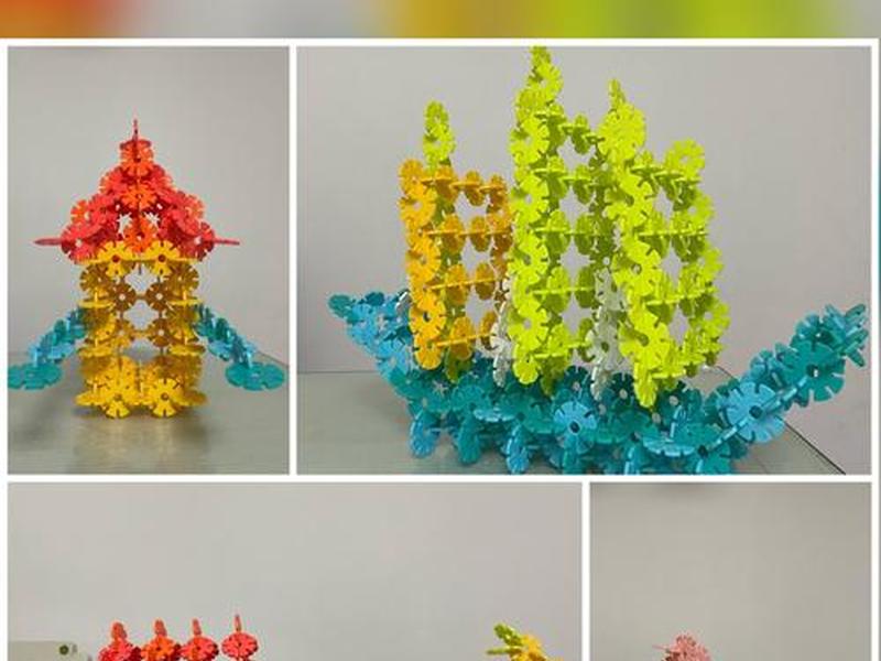 雪花片桥的制作过程(雪花片拼大桥教程) 雪花片桥的制作过程(雪花片拼大桥教程)