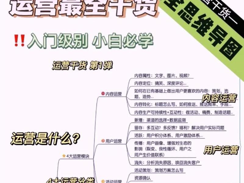 小白如何快速入门运营工作 运营小白进公司 怎样开展工作 小白如何快速入门运营工作 运营小白进公司 怎样开展工作