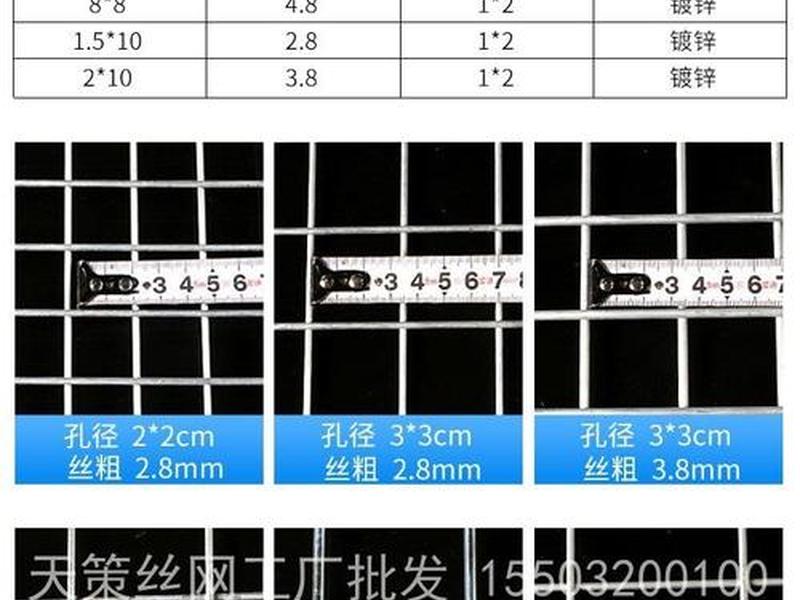 4mm钢丝网片规格；4mm钢丝网片规格尺寸偏差