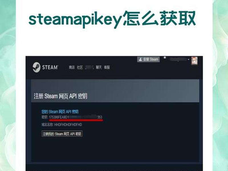 steam注册网页api域名；注册steam网页api域名名称填什么