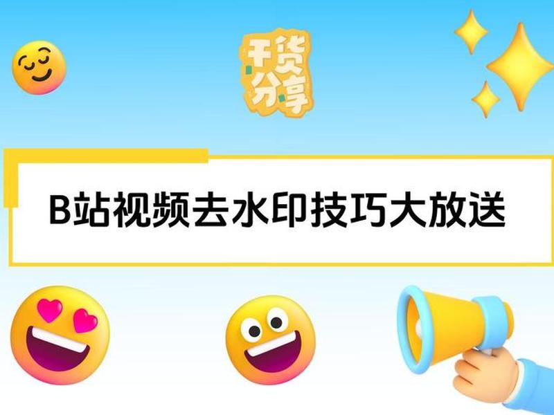 b站视频(b站视频去水印) b站视频(b站视频去水印)