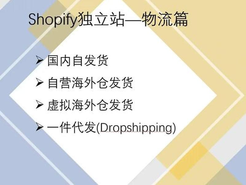shopify独立站注册（shopify独立站怎么发货物流）