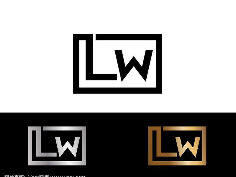 lw字母logo设计 - lw字母logo设计图片