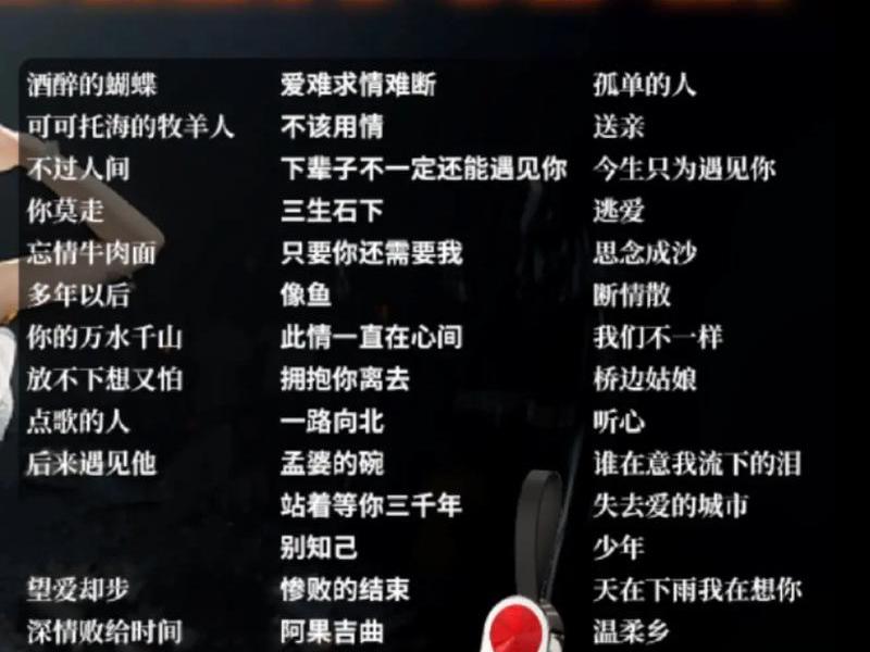 2023年网络最火歌曲40首(2023年最火的歌曲) 2023年网络最火歌曲40首(2023年最火的歌曲)