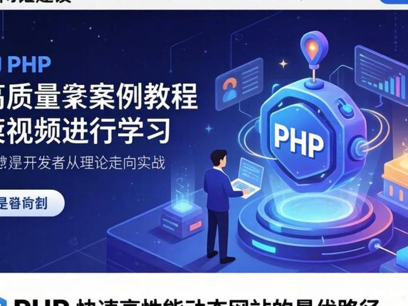 php搭建网站 - php网站搭建教程视频教程