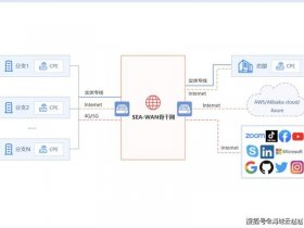 sdwan跨境专线、sdwan跨境专线组网拓扑